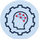 A logo of a head in a gear Description automatically generated