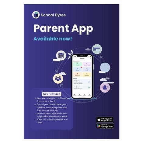 School bytes parent app flyer